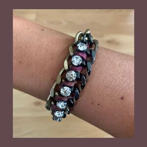 JUICY COUTURE Diamond Charm Bracelet JUICY COUTURE Diamond Charm Bracelet